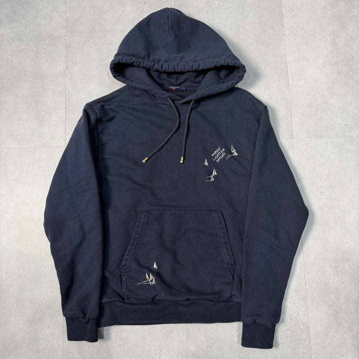 Louis Vuitton Navy Hoodie ( M )