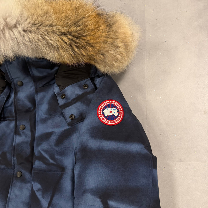 Wyndham Parka Blue Abstract Camo ( S )