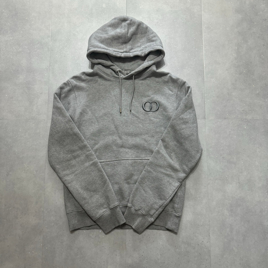 Dior CD Hoodie Grey - 9.5/10