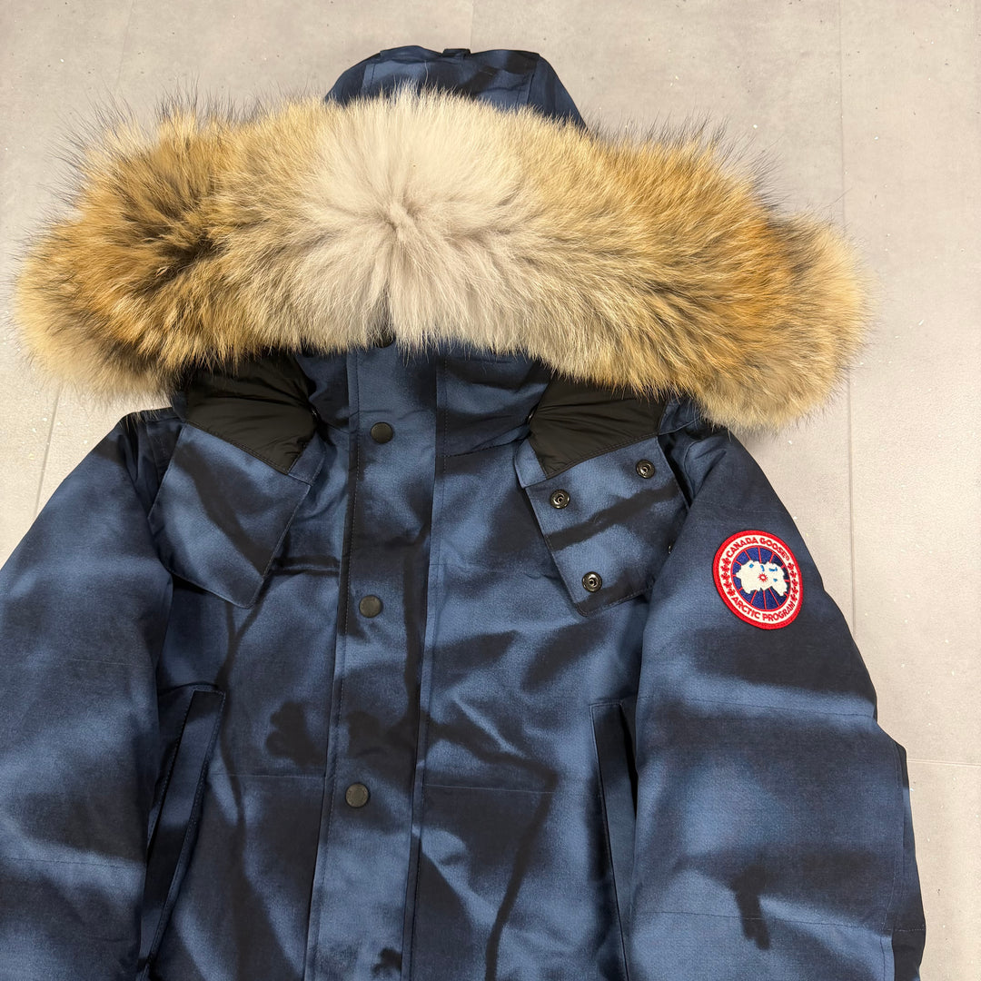 Wyndham Parka Blue Abstract Camo ( S )