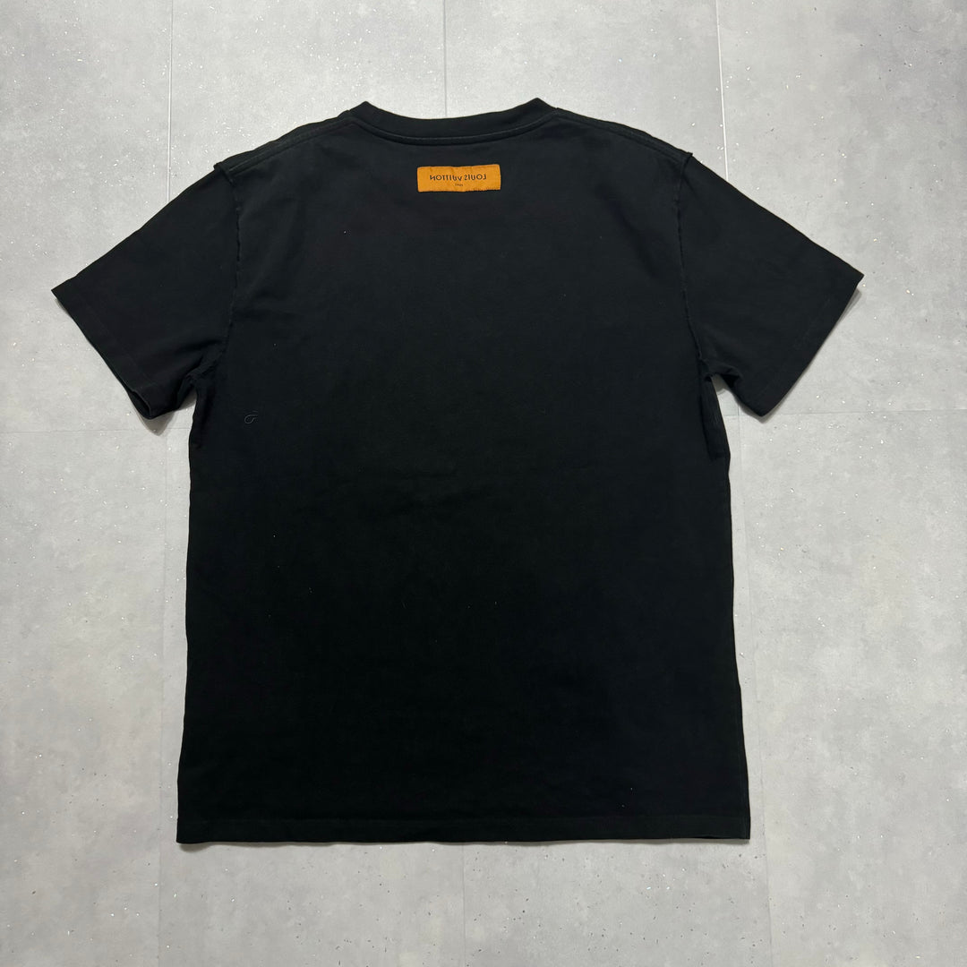 LV Scatter T-Shirt Black - 9/10 ( L )