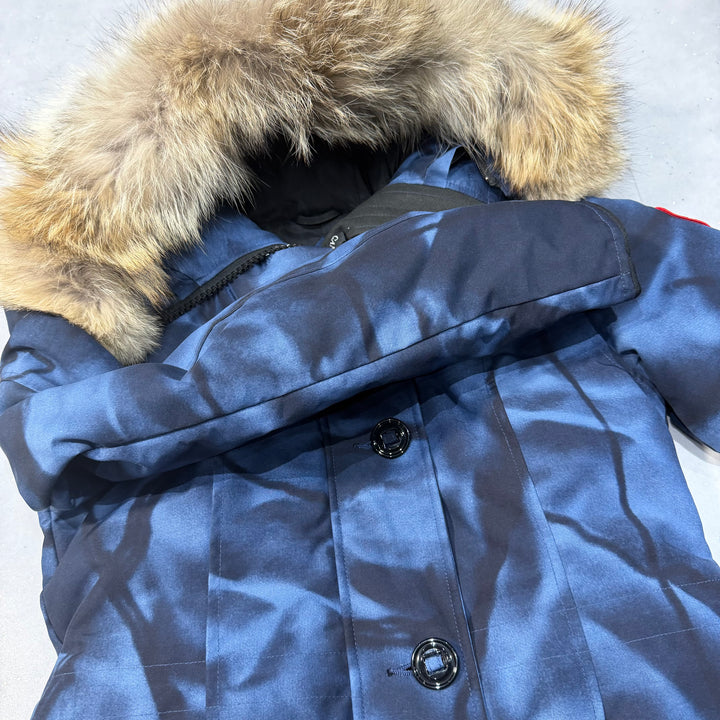 Rossclair Parka Blue Abstract ( S )