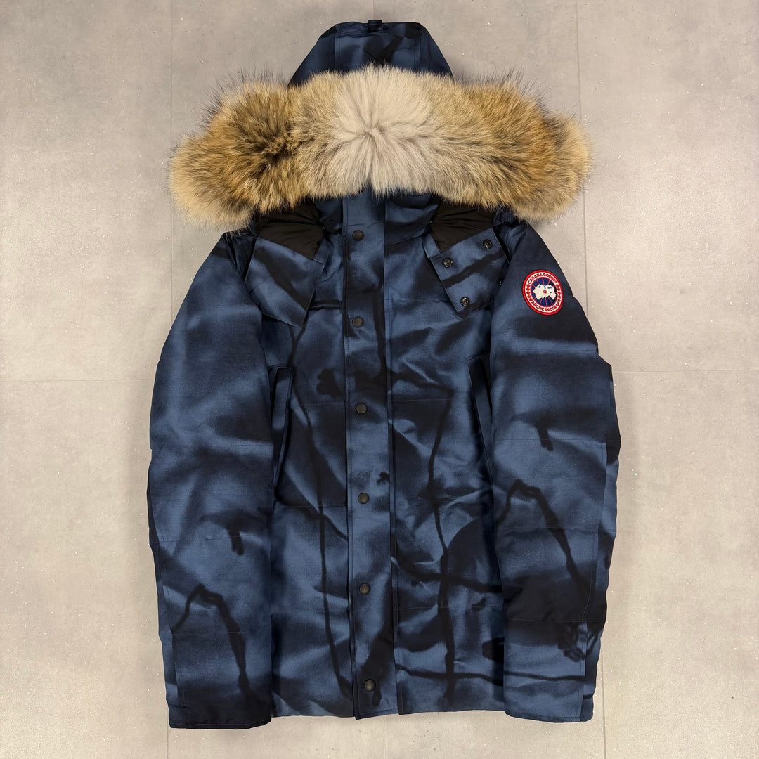 Wyndham Parka Blue Abstract Camo ( S )
