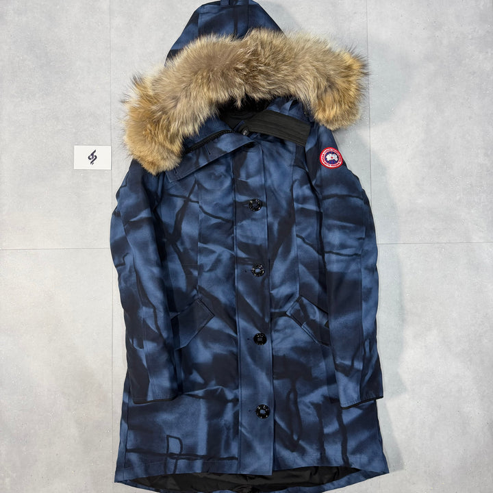 Rossclair Parka Blue Abstract ( S )