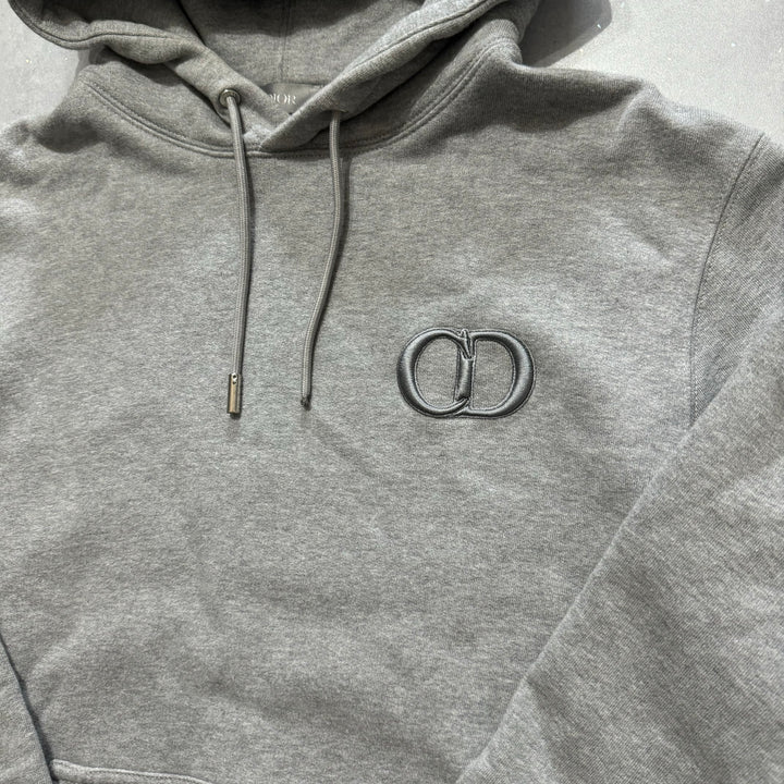 Dior CD Hoodie Grey - 9.5/10