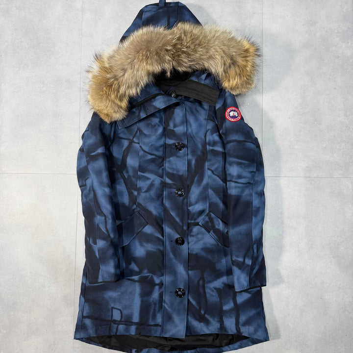 Rossclair Parka Blue Abstract ( S )