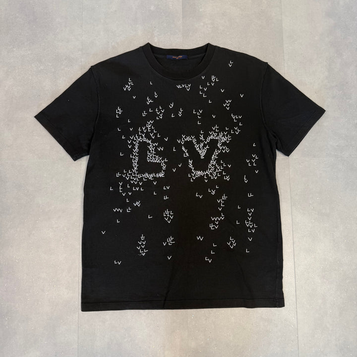 LV Black Scatter T-Shirt ( L )