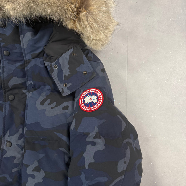 Wyndham Parka Blue Camo ( L )