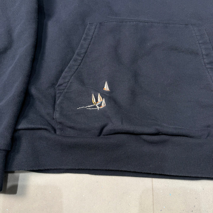 Louis Vuitton Navy Hoodie ( M )