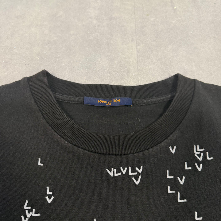 LV Black Scatter T-Shirt ( L )