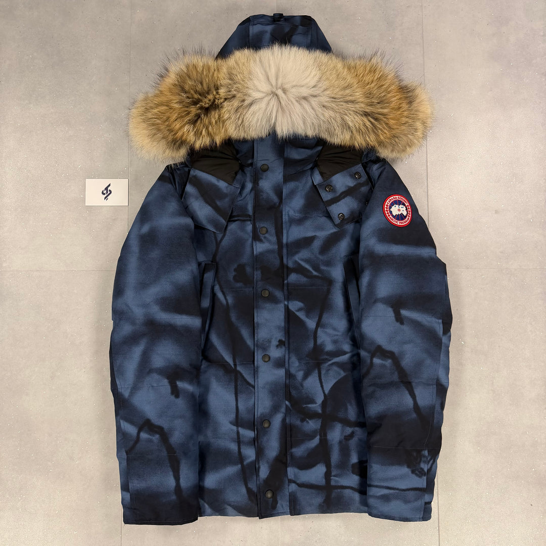 Wyndham Parka Blue Abstract Camo ( S )