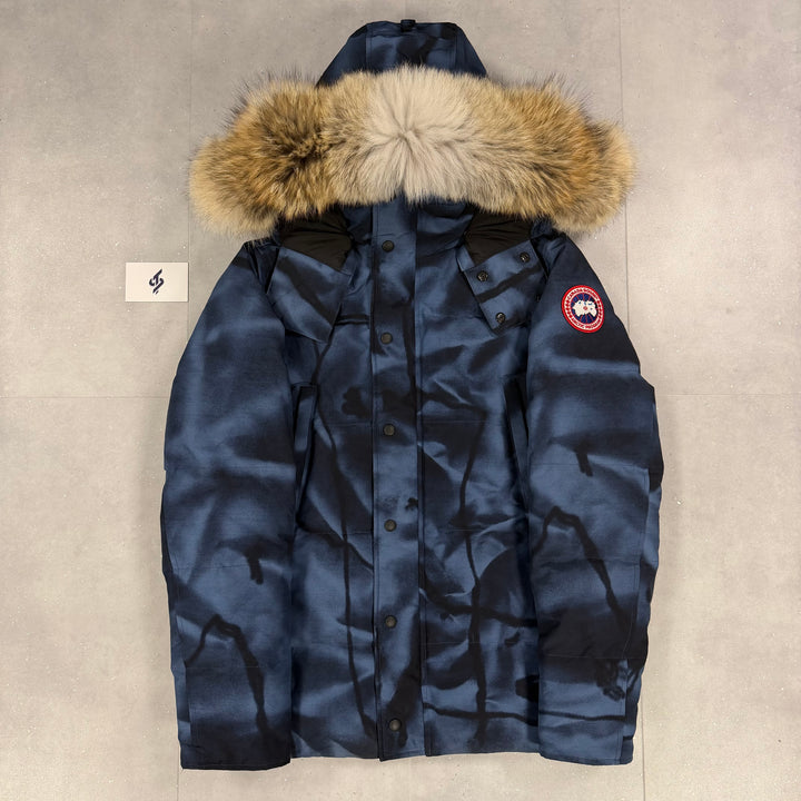 Wyndham Parka Blue Abstract Camo ( S )
