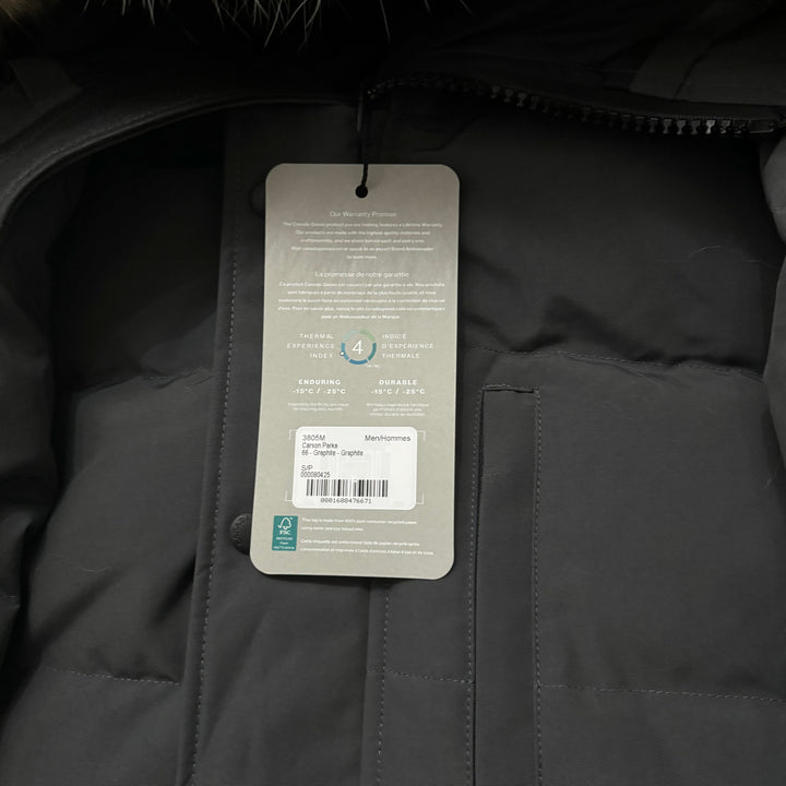 Carson Parka Graphite - BNWTS ( S )